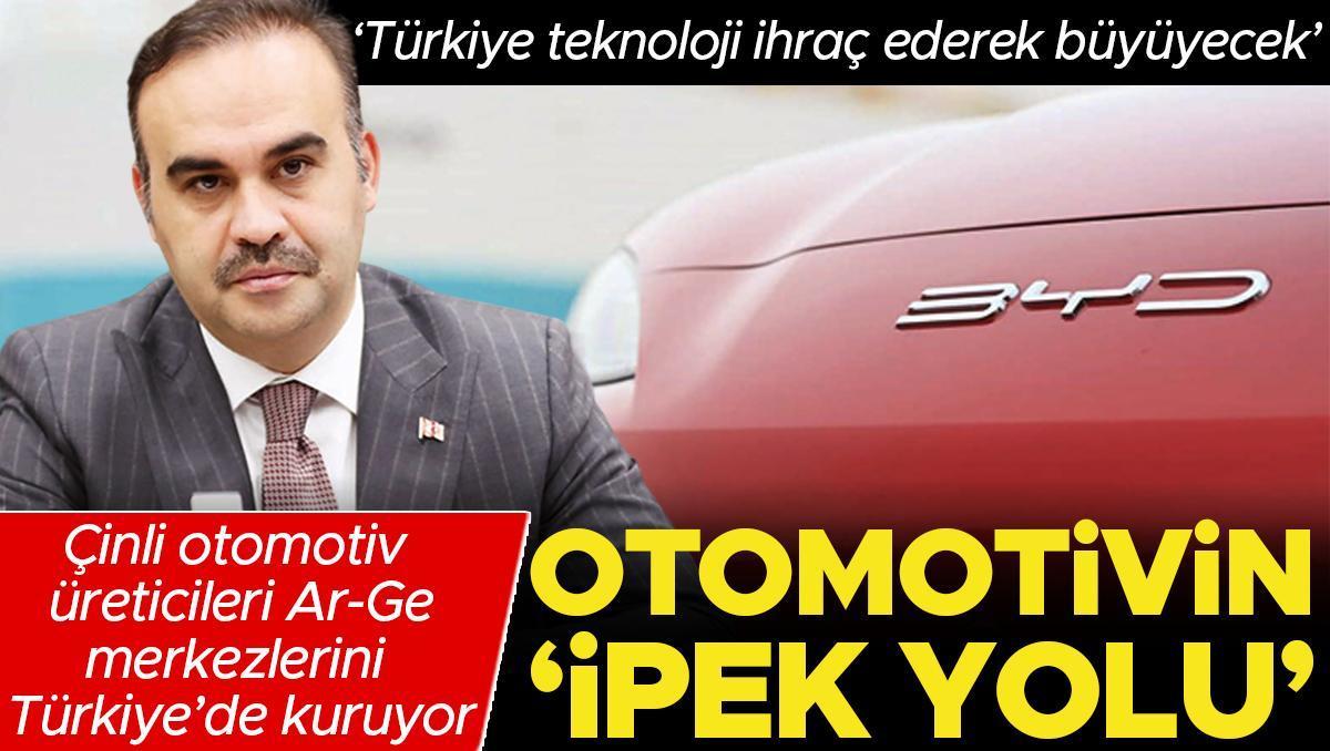 Çinli otomotiv üreticileri Ar-Ge merkezlerini Türkiye’de kuruyor… Otomotivin ‘ipek yolu’